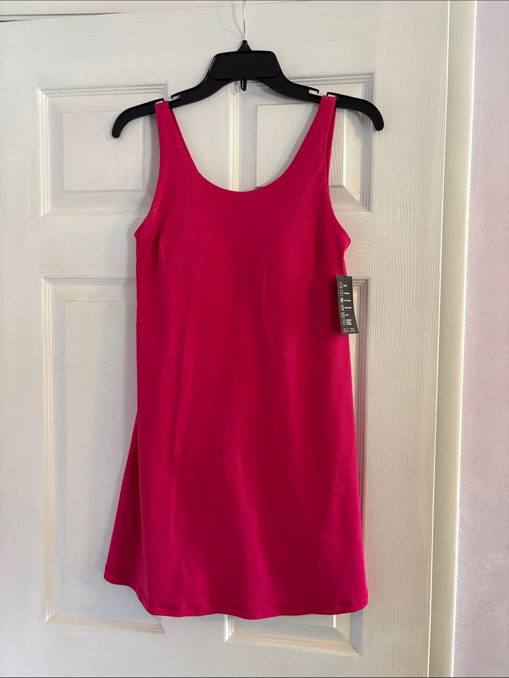 Ideology Sleeveless Fuchsia skort dress
